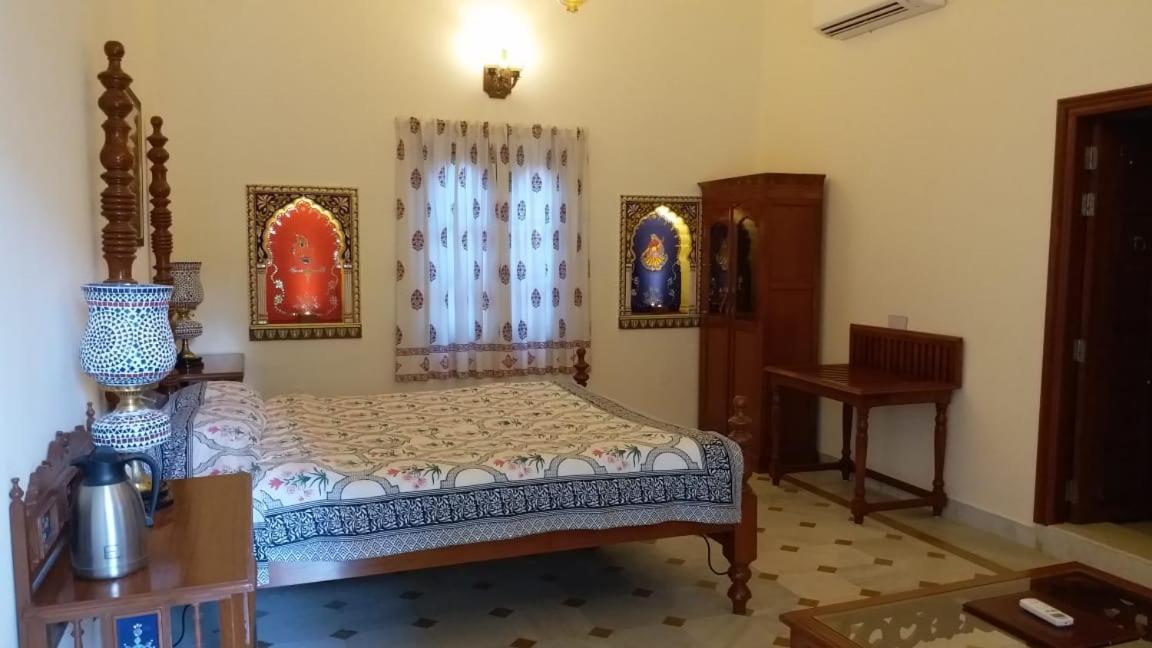 The Grand Haveli And Resort Nawalgarh ภายนอก รูปภาพ