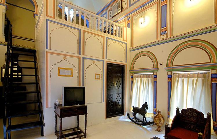The Grand Haveli And Resort Nawalgarh ภายนอก รูปภาพ