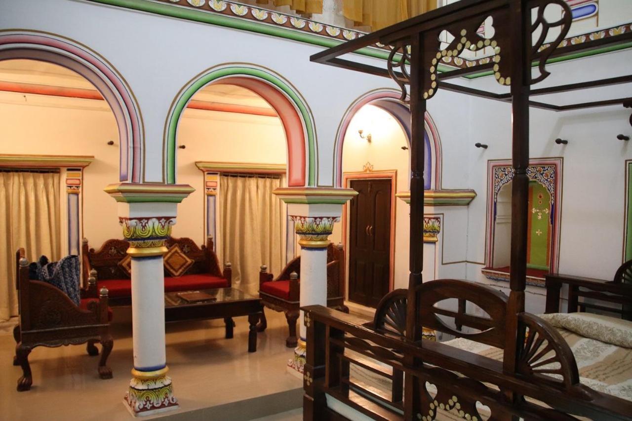 The Grand Haveli And Resort Nawalgarh ภายนอก รูปภาพ